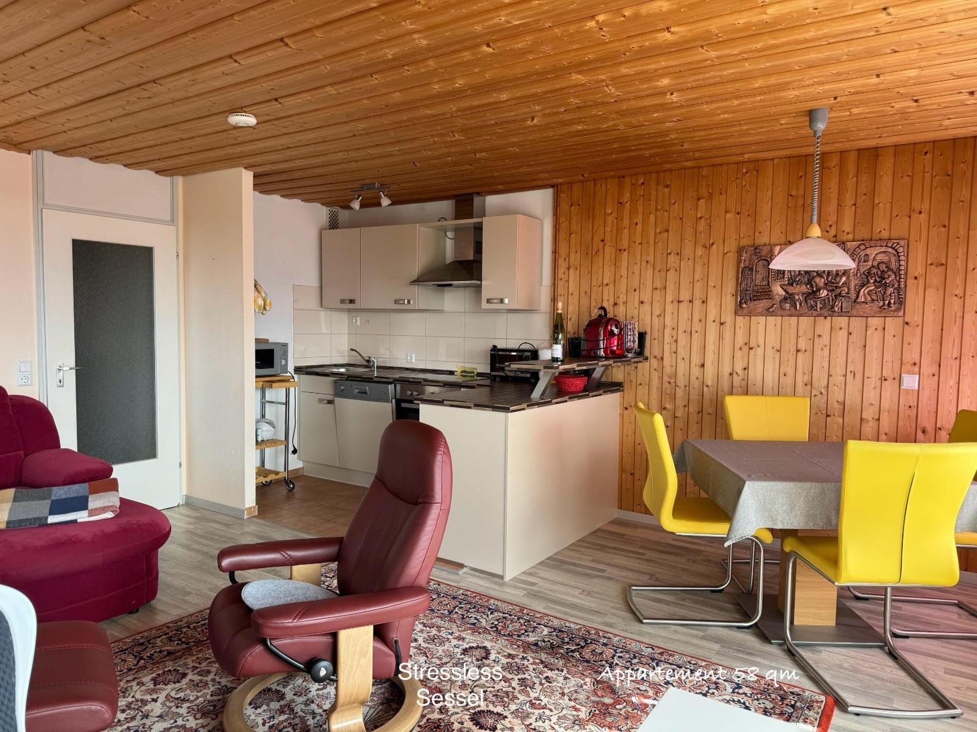 3- 2-1 - Raum - Ferienappartements Dieter Hoffmann Freudenstadt-Kniebis Beim Nationalpark Eksteriør billede
