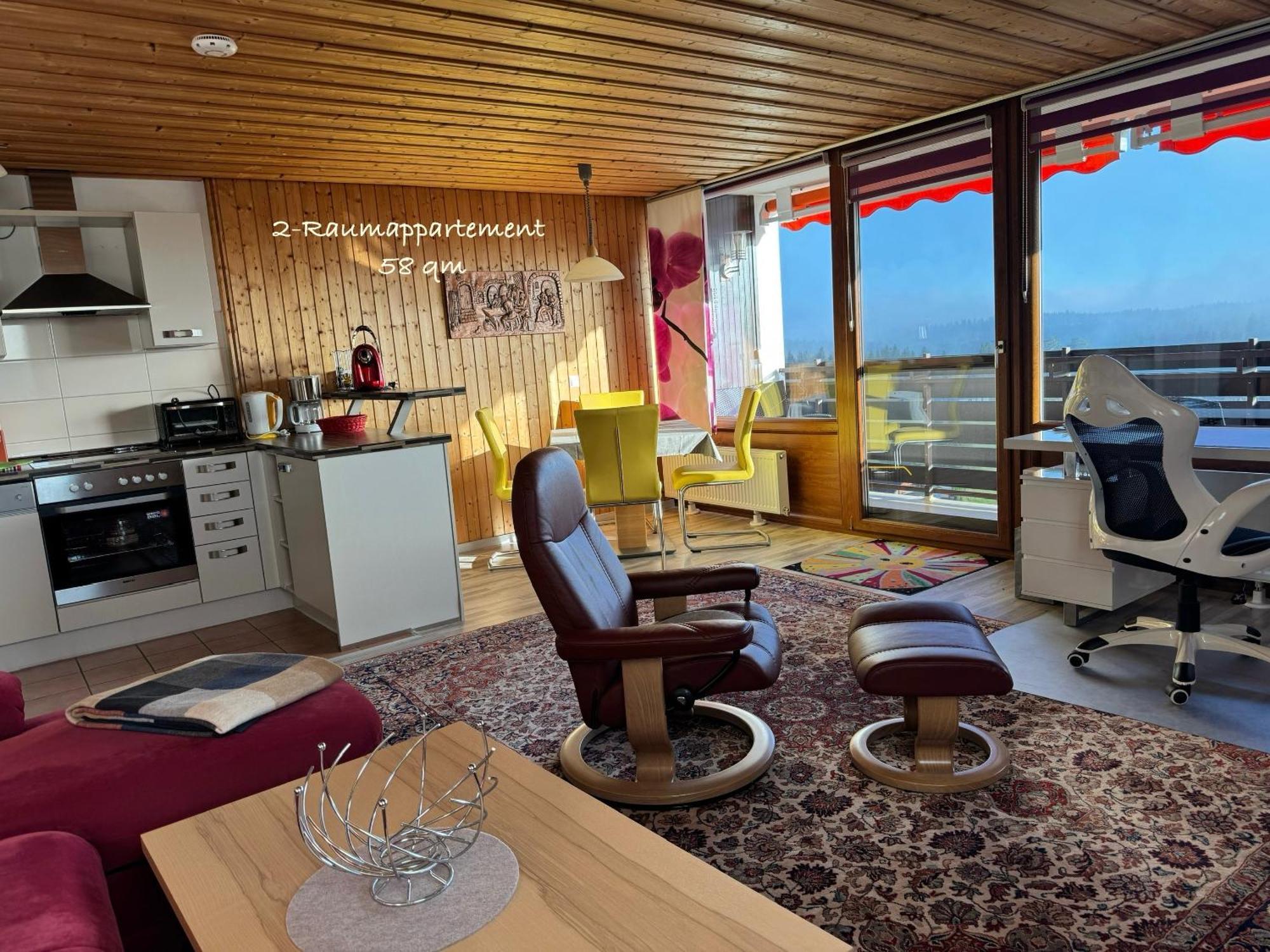 3- 2-1 - Raum - Ferienappartements Dieter Hoffmann Freudenstadt-Kniebis Beim Nationalpark Eksteriør billede