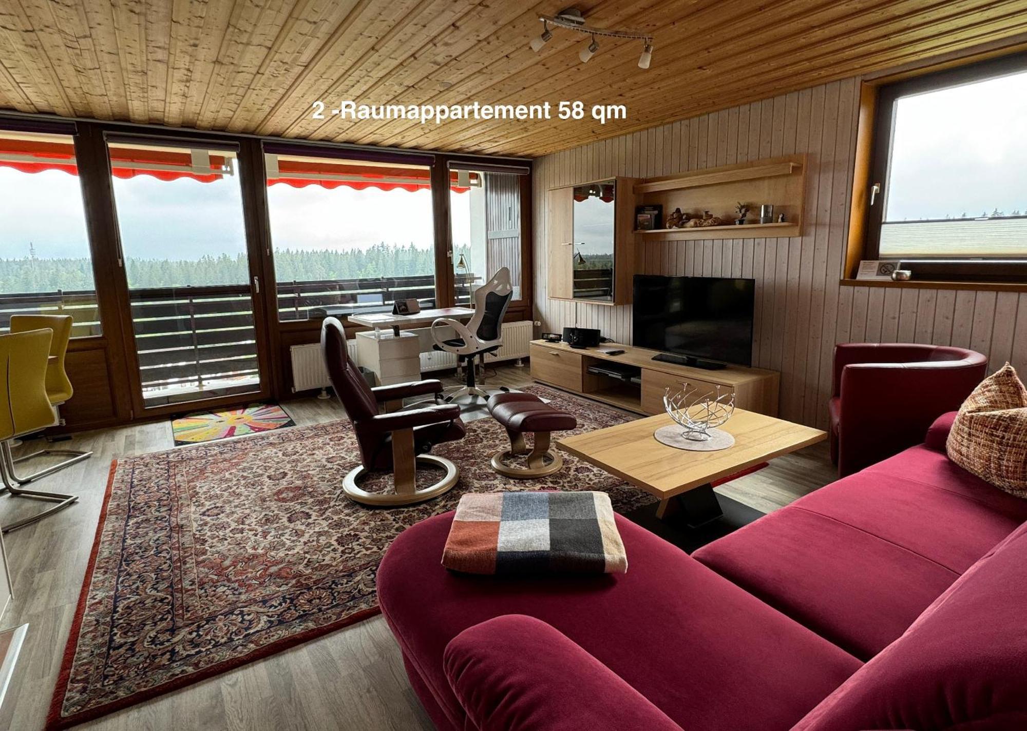 3- 2-1 - Raum - Ferienappartements Dieter Hoffmann Freudenstadt-Kniebis Beim Nationalpark Eksteriør billede